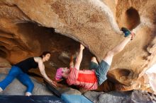 Bouldering in Hueco Tanks on 06/23/2019 with Blue Lizard Climbing and Yoga

Filename: SRM_20190623_1502220.jpg
Aperture: f/5.0
Shutter Speed: 1/250
Body: Canon EOS-1D Mark II
Lens: Canon EF 16-35mm f/2.8 L