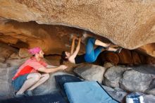 Bouldering in Hueco Tanks on 06/23/2019 with Blue Lizard Climbing and Yoga

Filename: SRM_20190623_1520540.jpg
Aperture: f/5.0
Shutter Speed: 1/200
Body: Canon EOS-1D Mark II
Lens: Canon EF 16-35mm f/2.8 L