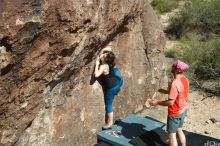 Bouldering in Hueco Tanks on 06/23/2019 with Blue Lizard Climbing and Yoga

Filename: SRM_20190623_1639580.jpg
Aperture: f/4.0
Shutter Speed: 1/640
Body: Canon EOS-1D Mark II
Lens: Canon EF 50mm f/1.8 II