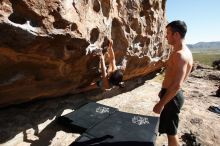 Bouldering in Hueco Tanks on 06/28/2019 with Blue Lizard Climbing and Yoga

Filename: SRM_20190628_0934280.jpg
Aperture: f/5.6
Shutter Speed: 1/400
Body: Canon EOS-1D Mark II
Lens: Canon EF 16-35mm f/2.8 L