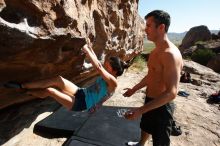 Bouldering in Hueco Tanks on 06/28/2019 with Blue Lizard Climbing and Yoga

Filename: SRM_20190628_0934550.jpg
Aperture: f/5.6
Shutter Speed: 1/400
Body: Canon EOS-1D Mark II
Lens: Canon EF 16-35mm f/2.8 L