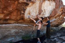 Bouldering in Hueco Tanks on 06/28/2019 with Blue Lizard Climbing and Yoga

Filename: SRM_20190628_1030460.jpg
Aperture: f/5.6
Shutter Speed: 1/400
Body: Canon EOS-1D Mark II
Lens: Canon EF 16-35mm f/2.8 L