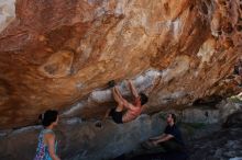 Bouldering in Hueco Tanks on 06/28/2019 with Blue Lizard Climbing and Yoga

Filename: SRM_20190628_1101040.jpg
Aperture: f/5.6
Shutter Speed: 1/640
Body: Canon EOS-1D Mark II
Lens: Canon EF 16-35mm f/2.8 L