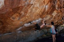 Bouldering in Hueco Tanks on 06/28/2019 with Blue Lizard Climbing and Yoga

Filename: SRM_20190628_1107040.jpg
Aperture: f/5.6
Shutter Speed: 1/640
Body: Canon EOS-1D Mark II
Lens: Canon EF 16-35mm f/2.8 L