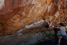 Bouldering in Hueco Tanks on 06/28/2019 with Blue Lizard Climbing and Yoga

Filename: SRM_20190628_1107320.jpg
Aperture: f/5.6
Shutter Speed: 1/640
Body: Canon EOS-1D Mark II
Lens: Canon EF 16-35mm f/2.8 L