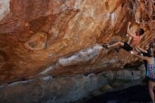 Bouldering in Hueco Tanks on 06/28/2019 with Blue Lizard Climbing and Yoga

Filename: SRM_20190628_1109130.jpg
Aperture: f/5.6
Shutter Speed: 1/640
Body: Canon EOS-1D Mark II
Lens: Canon EF 16-35mm f/2.8 L