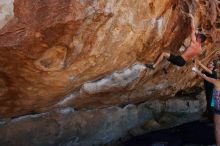 Bouldering in Hueco Tanks on 06/28/2019 with Blue Lizard Climbing and Yoga

Filename: SRM_20190628_1109140.jpg
Aperture: f/5.6
Shutter Speed: 1/640
Body: Canon EOS-1D Mark II
Lens: Canon EF 16-35mm f/2.8 L