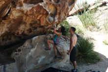 Bouldering in Hueco Tanks on 06/28/2019 with Blue Lizard Climbing and Yoga

Filename: SRM_20190628_1117100.jpg
Aperture: f/4.0
Shutter Speed: 1/400
Body: Canon EOS-1D Mark II
Lens: Canon EF 50mm f/1.8 II