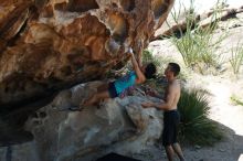 Bouldering in Hueco Tanks on 06/28/2019 with Blue Lizard Climbing and Yoga

Filename: SRM_20190628_1117270.jpg
Aperture: f/4.0
Shutter Speed: 1/400
Body: Canon EOS-1D Mark II
Lens: Canon EF 50mm f/1.8 II