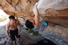 Bouldering in Hueco Tanks on 06/28/2019 with Blue Lizard Climbing and Yoga

Filename: SRM_20190628_1144020.jpg
Aperture: f/5.6
Shutter Speed: 1/320
Body: Canon EOS-1D Mark II
Lens: Canon EF 16-35mm f/2.8 L