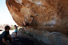 Bouldering in Hueco Tanks on 06/28/2019 with Blue Lizard Climbing and Yoga

Filename: SRM_20190628_1212430.jpg
Aperture: f/8.0
Shutter Speed: 1/400
Body: Canon EOS-1D Mark II
Lens: Canon EF 16-35mm f/2.8 L