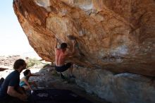 Bouldering in Hueco Tanks on 06/28/2019 with Blue Lizard Climbing and Yoga

Filename: SRM_20190628_1212470.jpg
Aperture: f/8.0
Shutter Speed: 1/400
Body: Canon EOS-1D Mark II
Lens: Canon EF 16-35mm f/2.8 L