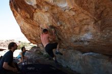 Bouldering in Hueco Tanks on 06/28/2019 with Blue Lizard Climbing and Yoga

Filename: SRM_20190628_1212471.jpg
Aperture: f/8.0
Shutter Speed: 1/400
Body: Canon EOS-1D Mark II
Lens: Canon EF 16-35mm f/2.8 L