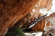 Bouldering in Hueco Tanks on 06/28/2019 with Blue Lizard Climbing and Yoga

Filename: SRM_20190628_1427310.jpg
Aperture: f/5.6
Shutter Speed: 1/320
Body: Canon EOS-1D Mark II
Lens: Canon EF 16-35mm f/2.8 L