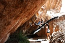 Bouldering in Hueco Tanks on 06/28/2019 with Blue Lizard Climbing and Yoga

Filename: SRM_20190628_1435170.jpg
Aperture: f/5.6
Shutter Speed: 1/320
Body: Canon EOS-1D Mark II
Lens: Canon EF 16-35mm f/2.8 L