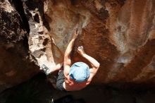 Bouldering in Hueco Tanks on 06/28/2019 with Blue Lizard Climbing and Yoga

Filename: SRM_20190628_1450530.jpg
Aperture: f/5.6
Shutter Speed: 1/1600
Body: Canon EOS-1D Mark II
Lens: Canon EF 16-35mm f/2.8 L