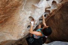 Bouldering in Hueco Tanks on 06/28/2019 with Blue Lizard Climbing and Yoga

Filename: SRM_20190628_1459460.jpg
Aperture: f/5.6
Shutter Speed: 1/400
Body: Canon EOS-1D Mark II
Lens: Canon EF 16-35mm f/2.8 L