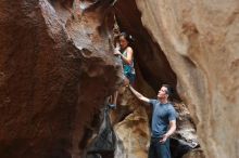 Bouldering in Hueco Tanks on 06/28/2019 with Blue Lizard Climbing and Yoga

Filename: SRM_20190628_1644540.jpg
Aperture: f/3.2
Shutter Speed: 1/160
Body: Canon EOS-1D Mark II
Lens: Canon EF 50mm f/1.8 II