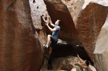 Bouldering in Hueco Tanks on 06/28/2019 with Blue Lizard Climbing and Yoga

Filename: SRM_20190628_1655450.jpg
Aperture: f/3.2
Shutter Speed: 1/200
Body: Canon EOS-1D Mark II
Lens: Canon EF 50mm f/1.8 II