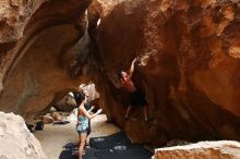 Bouldering in Hueco Tanks on 06/28/2019 with Blue Lizard Climbing and Yoga

Filename: SRM_20190628_1712440.jpg
Aperture: f/5.0
Shutter Speed: 1/200
Body: Canon EOS-1D Mark II
Lens: Canon EF 16-35mm f/2.8 L