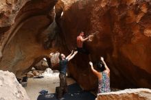 Bouldering in Hueco Tanks on 06/28/2019 with Blue Lizard Climbing and Yoga

Filename: SRM_20190628_1721460.jpg
Aperture: f/5.0
Shutter Speed: 1/160
Body: Canon EOS-1D Mark II
Lens: Canon EF 16-35mm f/2.8 L