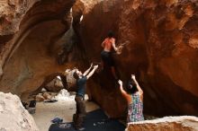 Bouldering in Hueco Tanks on 06/28/2019 with Blue Lizard Climbing and Yoga

Filename: SRM_20190628_1721500.jpg
Aperture: f/5.0
Shutter Speed: 1/160
Body: Canon EOS-1D Mark II
Lens: Canon EF 16-35mm f/2.8 L
