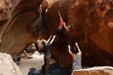 Bouldering in Hueco Tanks on 06/28/2019 with Blue Lizard Climbing and Yoga

Filename: SRM_20190628_1721570.jpg
Aperture: f/5.0
Shutter Speed: 1/160
Body: Canon EOS-1D Mark II
Lens: Canon EF 16-35mm f/2.8 L