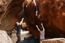 Bouldering in Hueco Tanks on 06/28/2019 with Blue Lizard Climbing and Yoga

Filename: SRM_20190628_1722541.jpg
Aperture: f/5.0
Shutter Speed: 1/160
Body: Canon EOS-1D Mark II
Lens: Canon EF 16-35mm f/2.8 L