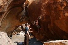 Bouldering in Hueco Tanks on 06/28/2019 with Blue Lizard Climbing and Yoga

Filename: SRM_20190628_1729140.jpg
Aperture: f/5.0
Shutter Speed: 1/160
Body: Canon EOS-1D Mark II
Lens: Canon EF 16-35mm f/2.8 L