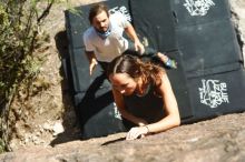 Bouldering in Hueco Tanks on 08/02/2019 with Blue Lizard Climbing and Yoga

Filename: SRM_20190802_1011250.jpg
Aperture: f/4.0
Shutter Speed: 1/640
Body: Canon EOS-1D Mark II
Lens: Canon EF 50mm f/1.8 II