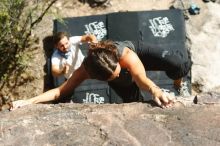 Bouldering in Hueco Tanks on 08/02/2019 with Blue Lizard Climbing and Yoga

Filename: SRM_20190802_1013170.jpg
Aperture: f/4.0
Shutter Speed: 1/800
Body: Canon EOS-1D Mark II
Lens: Canon EF 50mm f/1.8 II