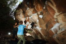 Bouldering in Hueco Tanks on 08/02/2019 with Blue Lizard Climbing and Yoga

Filename: SRM_20190802_1055510.jpg
Aperture: f/5.6
Shutter Speed: 1/250
Body: Canon EOS-1D Mark II
Lens: Canon EF 16-35mm f/2.8 L