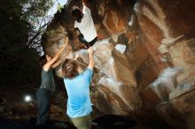 Bouldering in Hueco Tanks on 08/02/2019 with Blue Lizard Climbing and Yoga

Filename: SRM_20190802_1056070.jpg
Aperture: f/5.6
Shutter Speed: 1/250
Body: Canon EOS-1D Mark II
Lens: Canon EF 16-35mm f/2.8 L