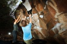 Bouldering in Hueco Tanks on 08/02/2019 with Blue Lizard Climbing and Yoga

Filename: SRM_20190802_1056080.jpg
Aperture: f/5.6
Shutter Speed: 1/250
Body: Canon EOS-1D Mark II
Lens: Canon EF 16-35mm f/2.8 L