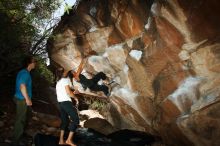 Bouldering in Hueco Tanks on 08/02/2019 with Blue Lizard Climbing and Yoga

Filename: SRM_20190802_1104420.jpg
Aperture: f/5.6
Shutter Speed: 1/250
Body: Canon EOS-1D Mark II
Lens: Canon EF 16-35mm f/2.8 L