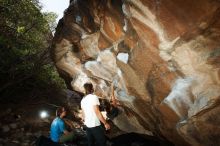 Bouldering in Hueco Tanks on 08/02/2019 with Blue Lizard Climbing and Yoga

Filename: SRM_20190802_1108590.jpg
Aperture: f/5.6
Shutter Speed: 1/250
Body: Canon EOS-1D Mark II
Lens: Canon EF 16-35mm f/2.8 L