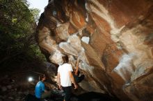 Bouldering in Hueco Tanks on 08/02/2019 with Blue Lizard Climbing and Yoga

Filename: SRM_20190802_1109020.jpg
Aperture: f/5.6
Shutter Speed: 1/250
Body: Canon EOS-1D Mark II
Lens: Canon EF 16-35mm f/2.8 L