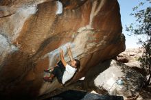 Bouldering in Hueco Tanks on 08/02/2019 with Blue Lizard Climbing and Yoga

Filename: SRM_20190802_1121010.jpg
Aperture: f/5.6
Shutter Speed: 1/250
Body: Canon EOS-1D Mark II
Lens: Canon EF 16-35mm f/2.8 L