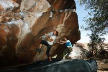 Bouldering in Hueco Tanks on 08/02/2019 with Blue Lizard Climbing and Yoga

Filename: SRM_20190802_1128460.jpg
Aperture: f/5.6
Shutter Speed: 1/250
Body: Canon EOS-1D Mark II
Lens: Canon EF 16-35mm f/2.8 L