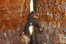 Bouldering in Hueco Tanks on 08/02/2019 with Blue Lizard Climbing and Yoga

Filename: SRM_20190802_1321440.jpg
Aperture: f/4.0
Shutter Speed: 1/80
Body: Canon EOS-1D Mark II
Lens: Canon EF 50mm f/1.8 II