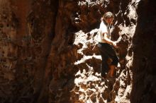 Bouldering in Hueco Tanks on 08/02/2019 with Blue Lizard Climbing and Yoga

Filename: SRM_20190802_1322180.jpg
Aperture: f/4.0
Shutter Speed: 1/1250
Body: Canon EOS-1D Mark II
Lens: Canon EF 50mm f/1.8 II