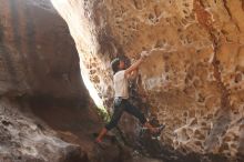 Bouldering in Hueco Tanks on 08/02/2019 with Blue Lizard Climbing and Yoga

Filename: SRM_20190802_1323470.jpg
Aperture: f/4.0
Shutter Speed: 1/125
Body: Canon EOS-1D Mark II
Lens: Canon EF 50mm f/1.8 II
