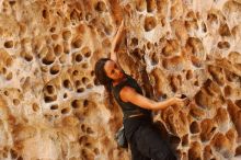 Bouldering in Hueco Tanks on 08/02/2019 with Blue Lizard Climbing and Yoga

Filename: SRM_20190802_1326210.jpg
Aperture: f/4.0
Shutter Speed: 1/200
Body: Canon EOS-1D Mark II
Lens: Canon EF 50mm f/1.8 II