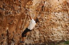 Bouldering in Hueco Tanks on 08/02/2019 with Blue Lizard Climbing and Yoga

Filename: SRM_20190802_1330260.jpg
Aperture: f/4.0
Shutter Speed: 1/320
Body: Canon EOS-1D Mark II
Lens: Canon EF 50mm f/1.8 II