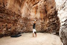 Bouldering in Hueco Tanks on 08/02/2019 with Blue Lizard Climbing and Yoga

Filename: SRM_20190802_1441270.jpg
Aperture: f/5.6
Shutter Speed: 1/100
Body: Canon EOS-1D Mark II
Lens: Canon EF 16-35mm f/2.8 L