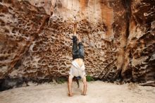 Bouldering in Hueco Tanks on 08/02/2019 with Blue Lizard Climbing and Yoga

Filename: SRM_20190802_1442110.jpg
Aperture: f/5.6
Shutter Speed: 1/100
Body: Canon EOS-1D Mark II
Lens: Canon EF 16-35mm f/2.8 L