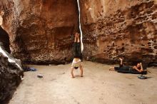 Bouldering in Hueco Tanks on 08/02/2019 with Blue Lizard Climbing and Yoga

Filename: SRM_20190802_1454190.jpg
Aperture: f/5.6
Shutter Speed: 1/160
Body: Canon EOS-1D Mark II
Lens: Canon EF 16-35mm f/2.8 L