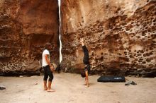 Bouldering in Hueco Tanks on 08/02/2019 with Blue Lizard Climbing and Yoga

Filename: SRM_20190802_1455170.jpg
Aperture: f/5.6
Shutter Speed: 1/125
Body: Canon EOS-1D Mark II
Lens: Canon EF 16-35mm f/2.8 L