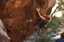 Bouldering in Hueco Tanks on 08/31/2019 with Blue Lizard Climbing and Yoga

Filename: SRM_20190831_1055440.jpg
Aperture: f/4.0
Shutter Speed: 1/250
Body: Canon EOS-1D Mark II
Lens: Canon EF 50mm f/1.8 II