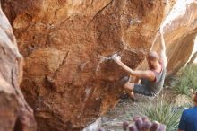 Bouldering in Hueco Tanks on 08/31/2019 with Blue Lizard Climbing and Yoga

Filename: SRM_20190831_1055530.jpg
Aperture: f/4.0
Shutter Speed: 1/125
Body: Canon EOS-1D Mark II
Lens: Canon EF 50mm f/1.8 II